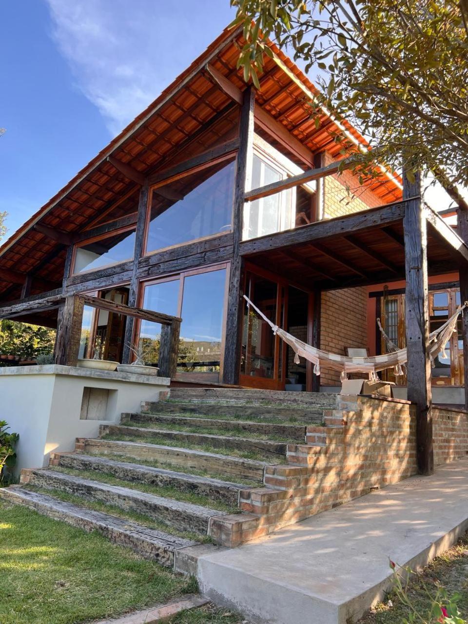 파우메이라스 Casa Mirante Do Capao 빌라 외부 사진